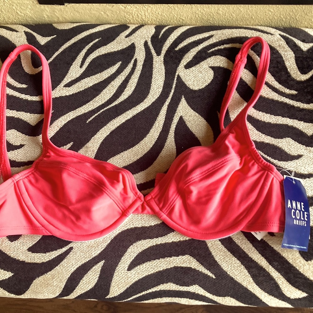 Anne Cole Collection Swimwear bikini top size 12 NWT